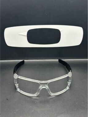 Oakley Batwolf Polished Clear/Black Frame